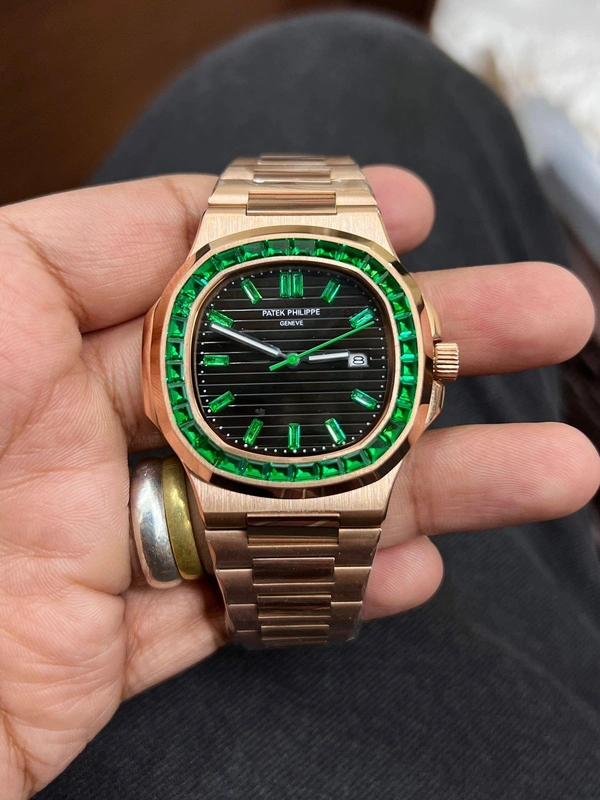 Patek Philippe  - Steel Rosé Gold Tone Bracelet